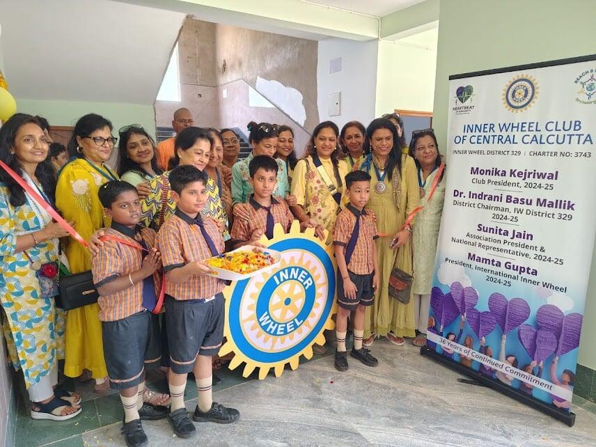 The Inner Wheel Club of Calcutta organized inauguration  ceremony